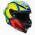 pista gprr75周年药丸冰蓝黑红轨迹亮光碳纤维赛车头盔部分定制 变色龙 L