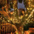 幻色（HUANSE）太阳能彩灯串户外防水庭院氛围LED圣诞节春节装饰花园阳台露营灯 22米暖光-8种模式-0电费免布线