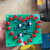 LED心形闪烁灯18只红色七彩循环电子制作入门教学组装DIY套件 套件+电池盒+电池2节