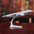 曼影（MANYING）合金飞机模型18-20厘米320春秋737乌鲁木齐航空四川号摆件定制 747沙特(带轮子)