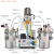 全自动ab双液灌胶机点胶机配精密点胶阀压力桶适用环氧树脂灌封胶 5升桶2个+电动阀+控制器+支架