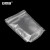 安赛瑞 磨砂透明自立袋 自封夹链包装袋干货果茶叶储存运输密封袋18×26+4cm 50个 2A00591