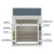 龙之泰 防腐蚀柜通风橱耐酸碱全钢通风柜强制排风 桌上型 1.5米