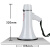 雷公王 喇叭扩音器 户外便携高音喊话器 手持手提式宣传摆摊叫卖器 30W大功率扬声器120秒录音大喇叭
