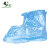 大杨A5便携式防水鞋套男女 L码（适合39-40） 珠光蓝 防滑成人中筒透明中帮雨鞋套