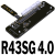 定制 R3G笔记本显卡外接外置转M.2 nvme PCIe3.0/4.0x4扩展坞 全 R43SG 4.0 长度定制