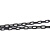 稳斯坦 WST200 塑料警示链条 路锥链条 隔离链子 链条 警示防护链条 隔离墩链条（6mm黄色-5米）