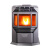 美国斯凯沃夫生物质颗粒燃烧取暖炉工业真火壁炉室内取暖器冬季智能全自动热风采暖炉子SK-HP20
