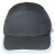 成楷科技（CK-Tech）防撞帽安全帽 CKT-CRCP-BLK 夏季遮阳鸭舌帽防砸 棉网透气款 黑色