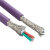 百翼 兼容西门子6XV1830-0EH10 Profibus电缆DP总线2芯单股铜紫色通讯线 6XV1830-0EH10(1米)