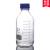 Duran杜兰 schott肖特瓶螺口蓝盖瓶透明透明丝口蓝盖试剂瓶25 50 100 250 500 1000ml德国肖特瓶