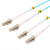 东电通信（DODEM）LC-LC 工程电信级光纤跳线 多模双芯 万兆MM 50/125 OM3  3米