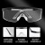 安美尚（ams）护目镜 1副 持久防雾 带鼻梁垫  防护眼镜工业骑行运动篮球防风沙防尘 A2501