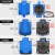 威浦工业连接器TYP131欧式插头插座1601双用单相T型多功能座 TYP1602欧式连接器