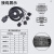 千天（Qantop）汽车OBD公头转4DB9母头RS232网关连接线 一分四（定义六）QT-OB67