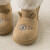 戴维贝拉（DAVE＆BELLA）【奥莱特卖】儿童靴子冬季男童女童雪地靴宝宝加绒加厚保暖棉靴卡 驼色 140(鞋内长14.1cm)