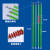 国标10KV电力高压拉闸杆35电工绝缘令克棒挑线杆伸缩式操作棒杆 3节4.5米