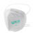 保为康 防颗粒物呼吸器 折叠式防护口罩（头带式 KN95） 1861 60只/盒