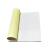 金诗洛 KSL103 黄底粘尘纸本 除尘纸铜版纸水胶环保型滚轮 白底PVC50张