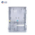 诚扬 CY-DB 用电透明插卡电表箱防水塑料盒户外明装盒 三相二户国网型 