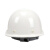  谋福CNMF 盔式透气安全帽 工地工程建筑防砸安全帽(盔式透气安全帽白色款)80382