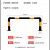 车位防撞护栏U型钢管护栏道路厚安全隔离防护栏加油站黄黑反光警示柱 89*800*500*2.0mm U型钢管护栏（送安装螺丝）