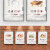 赫思迪格 HGJ-70 食堂文化墙贴 公司企业学校饭堂标语kt板定制 文明用餐40*60cm
