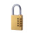 铜制小密码挂锁储物柜行李箱抽屉健身房可用4位拉杆箱密码锁 M-213吸塑精包装