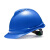 梅思安（MSA）工地加厚安全帽10172480 ABS豪华有孔超爱戴帽衬 防砸抗冲击可定制 蓝色