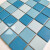 定制地中海 游泳池马赛克陶瓷图案制定蓝色 浴水池鱼池室 三色浅蓝 工程款量大送货