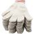 勒塔(LETA) 劳保手套10副 加厚耐磨损防滑工地工作手套 白线棉手套防护手套LT-PPE575