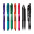 日本Pentel派通ENERGEL彩色速干中性笔0.5mm12色针管书写学习考试办公软胶笔握按动笔 BLN105-A （书写为黑色） 6支售价