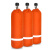 谋福 CNMF9345 空气呼吸器备用气瓶  6.8L呼吸器罐装瓶（6.8升碳纤维气瓶 已经充装好）