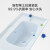 九牧（JOMOO）浴室柜 陶瓷一体盆抗菌悬挂洗脸盆柜组合淡藕色90cm A2721-16AK-1