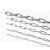 优束 304不锈钢链条 不锈钢链子牵引链金属链条 不锈钢铁链 3mm长环316材质 
