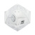 原装进口 SHIGEMATSU重松 DD02V 防尘口罩 防粉尘 防雾霾 防病毒 N95口罩 白色 一包十只装