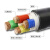 定制铜芯电力工程电缆线国标VV钢带铠装低压电力电缆 黑色*VV22-4*70