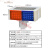 爆闪灯道路施工警示路口安全交通强光闪烁分夜间一体闪光灯 分体双面四格爆闪灯