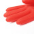 谋福 CNMF 乳胶光里手套 洗衣洗碗手套 家务橡胶手套 清洁胶皮手套（45款 红色乳胶手套） 大号  8671