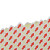 竹特 红色箭头标签  9*13mm （2700枚）箭头不干胶贴纸 返修返工不良品标记方向标贴 企业定制