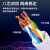 讯浦 超五类网线 网络跳线 无氧铜线芯 非屏蔽 线缆 灰色2米