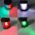舷灯船用快艇钓鱼船游艇航行灯左右红绿舷灯艉灯尾灯桅杆灯LED12V 不锈钢双色 红/绿灯罩黑色外壳 LED灯