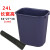 厨房垃圾桶适用摇盖创意卫生间无盖客厅大号定制垃圾筒长方形纸篓 100升有盖(加50垃圾袋)