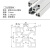  基克孚 欧标工业铝型材4040工作台框架铝合金型材40*40C架子（定制）备件 欧标4040LZ直角 