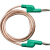 DCC2.5平方4mm香蕉插头线20A电力测试线/硅胶实验仪器导线 2.5平方5.5米