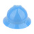 固安捷1561 大沿PE安全帽宽边夏季遮阳旋钮式帽衬建筑工地使用 1顶 白色 均码