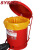 西斯贝尔WA8109700防火垃圾桶易燃废弃物收集实验室加油站安全桶