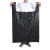 兰诗（LAUTEE）DA4016 手提式黑色加大号垃圾袋塑料袋 60*90cm（50）个/包  黑色加厚