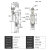 TZ me-8108行程限位开关8104数控机床接触式滚轮传感器机械小型 (ME)TZ-8111（3C认证） 铜件银点（锌壳）