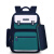 Edison小学生书包护脊减负反光大容量防泼水儿童校园背包2213-1s蓝配绿